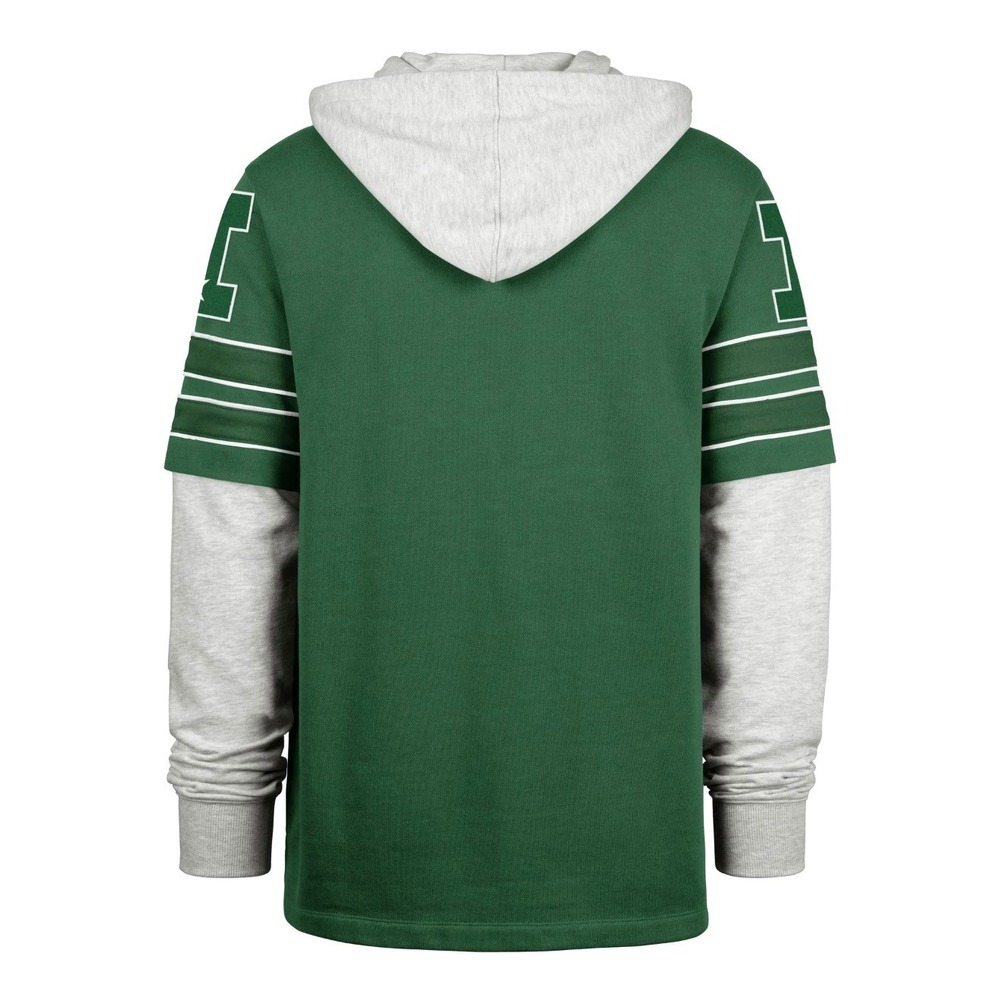 Men's Green Philadelphia Eagles Pullover Hoodie by 47 - Picture 2 of 5